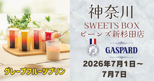 新杉田駅直結ビーンズ新杉田に「ガスパールザンザン」登場！グレープフルーツプリンを期間限定販売