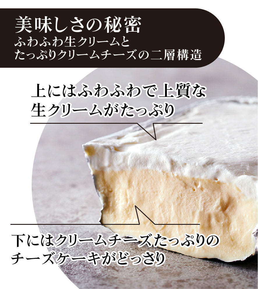 濃厚チーズケーキ